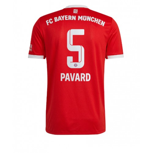 Dres Bayern Munich Benjamin Pavard #5 Domaci 2022-23 Kratak Rukav
